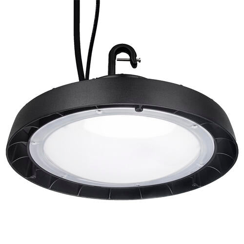 UFO highbay dome V3 100W 100-277V 50K black frost 120 deg. dim 0-10V