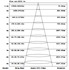 (Vente finale) Barn light 100W 100-277V 50K black clear 120 deg. twist lock photo.