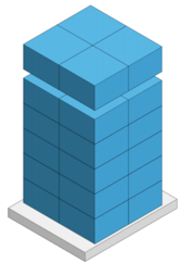 (Vente finale) Area Light V2 Bracket Direct Arm adjustable for round and square pole 2.5” max