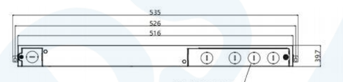 LED Driver DSY 120-347VAC 25-52VDC 72W 1.38A Dimmable 0-10VDC UL
