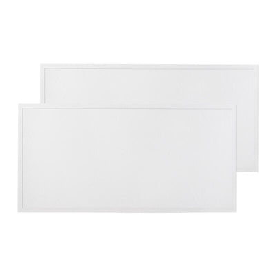[2pk] Panel light 2x4' 72-60-50-40-30W 120-347V 30-40-50-57-65K white frost dim 0-10V