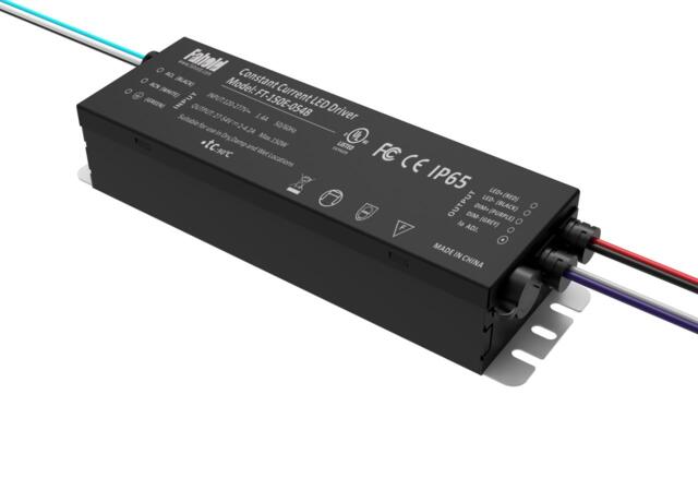 LED Driver Fahold 120-277VAC 27-54VDC 150W 2-4.2A Dimmable 1-10VDC UL Dry and Damp