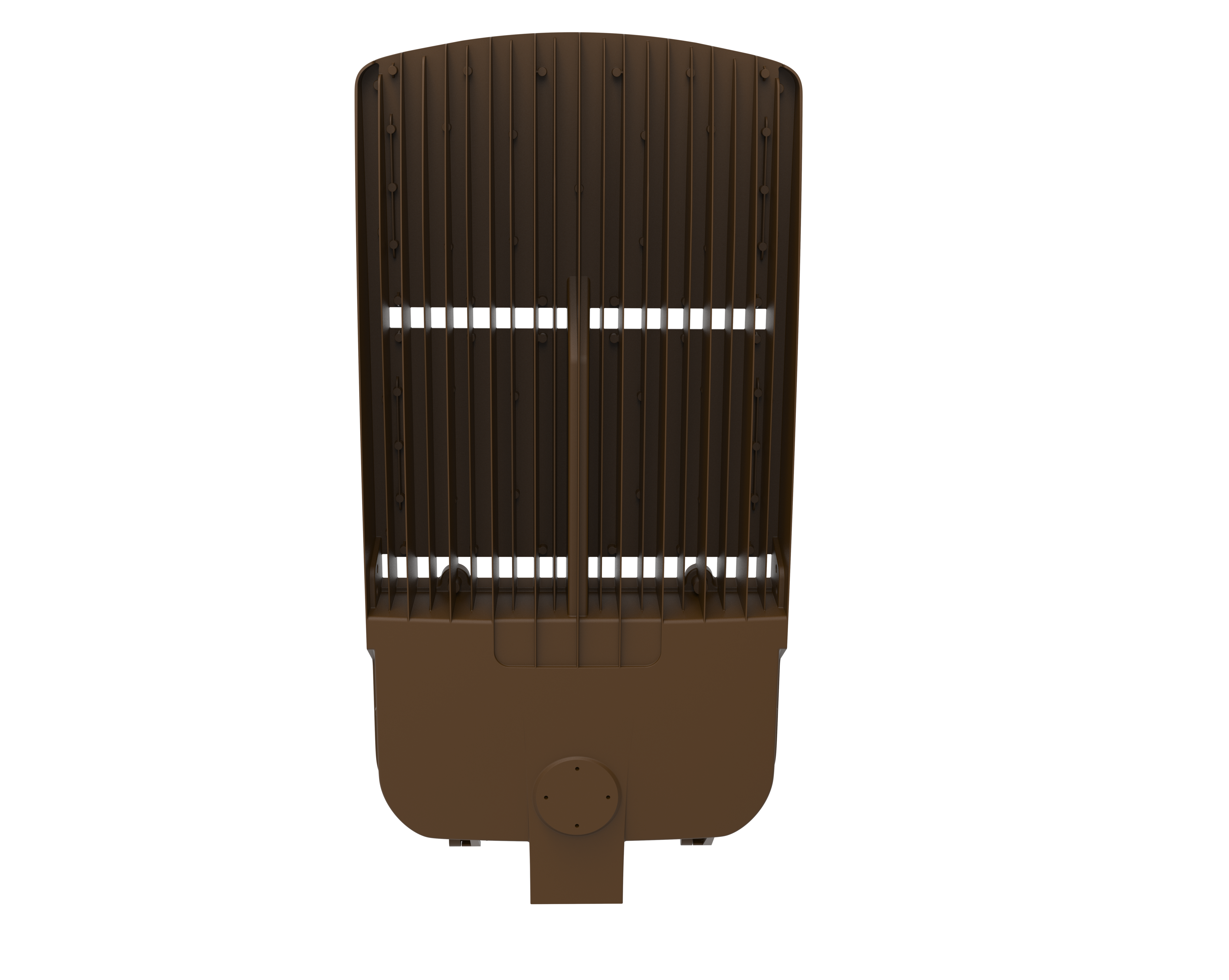 Éclairage de zone V3 500-450-400 W 120-347 V Bronze 57 K transparent, culot à mouvement 3M, verrouillage par rotation (photo)