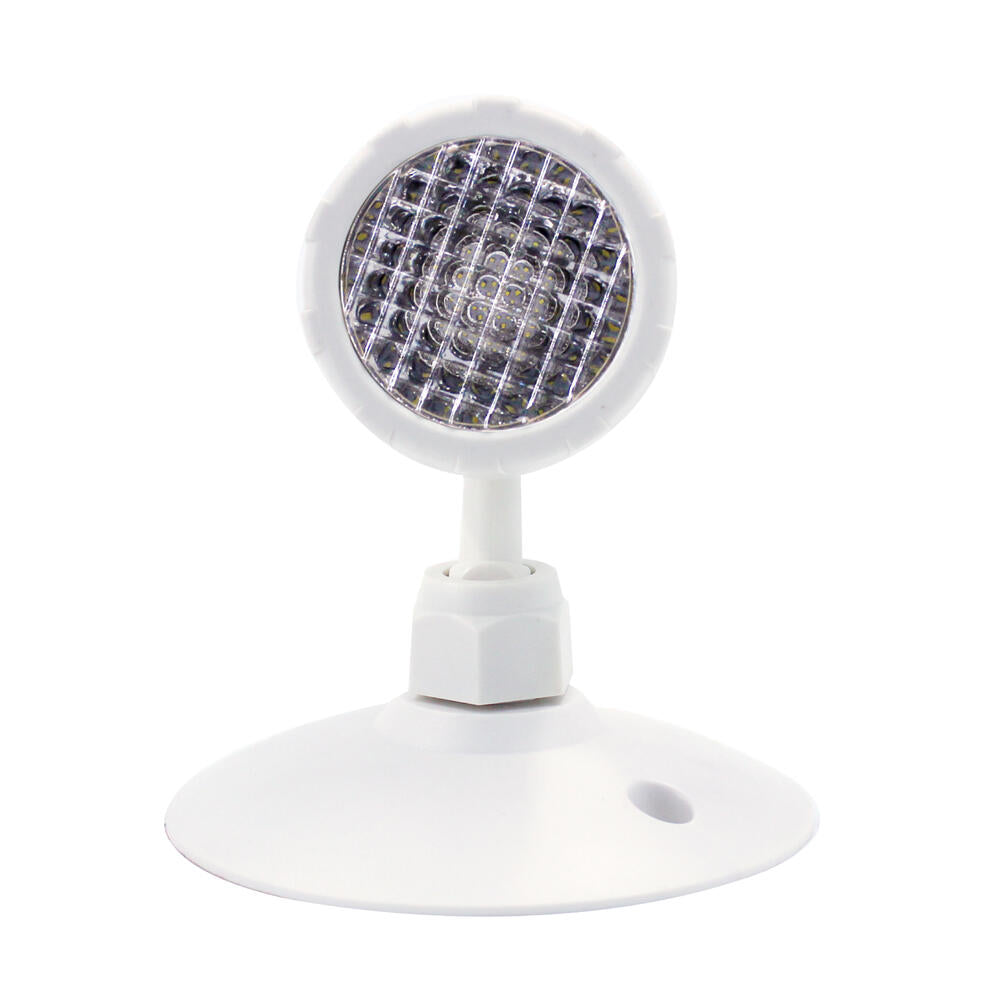 Éclairage de secours à tête déportée simple 2 W 3,6-24 V CC