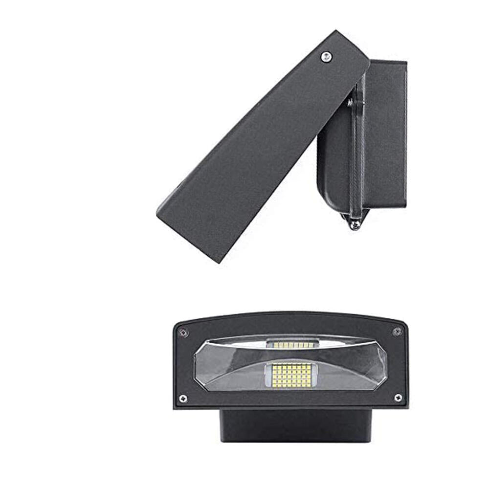 (Vente finale) Wall pack full cutoff 30W 100-277V 50K bronze clear lens int. Photocell