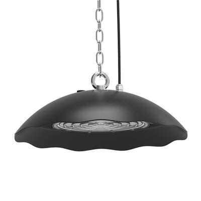 Highbay UFO NSF 150W 100-277V 40K dimmable,120 degrés d'angle