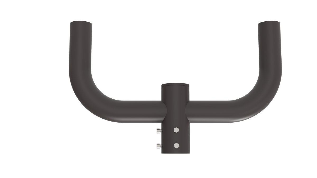 Bullhorn in-line 2 heads bronze