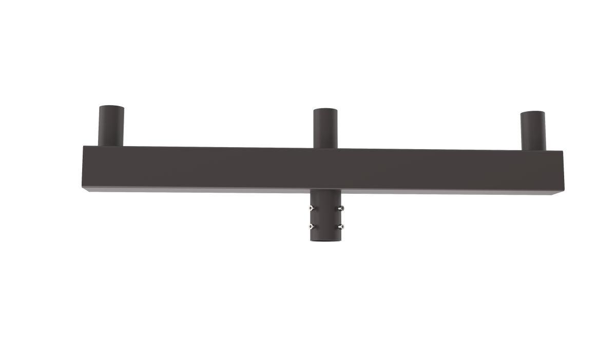 Bullhorn in-line 3 heads bronze