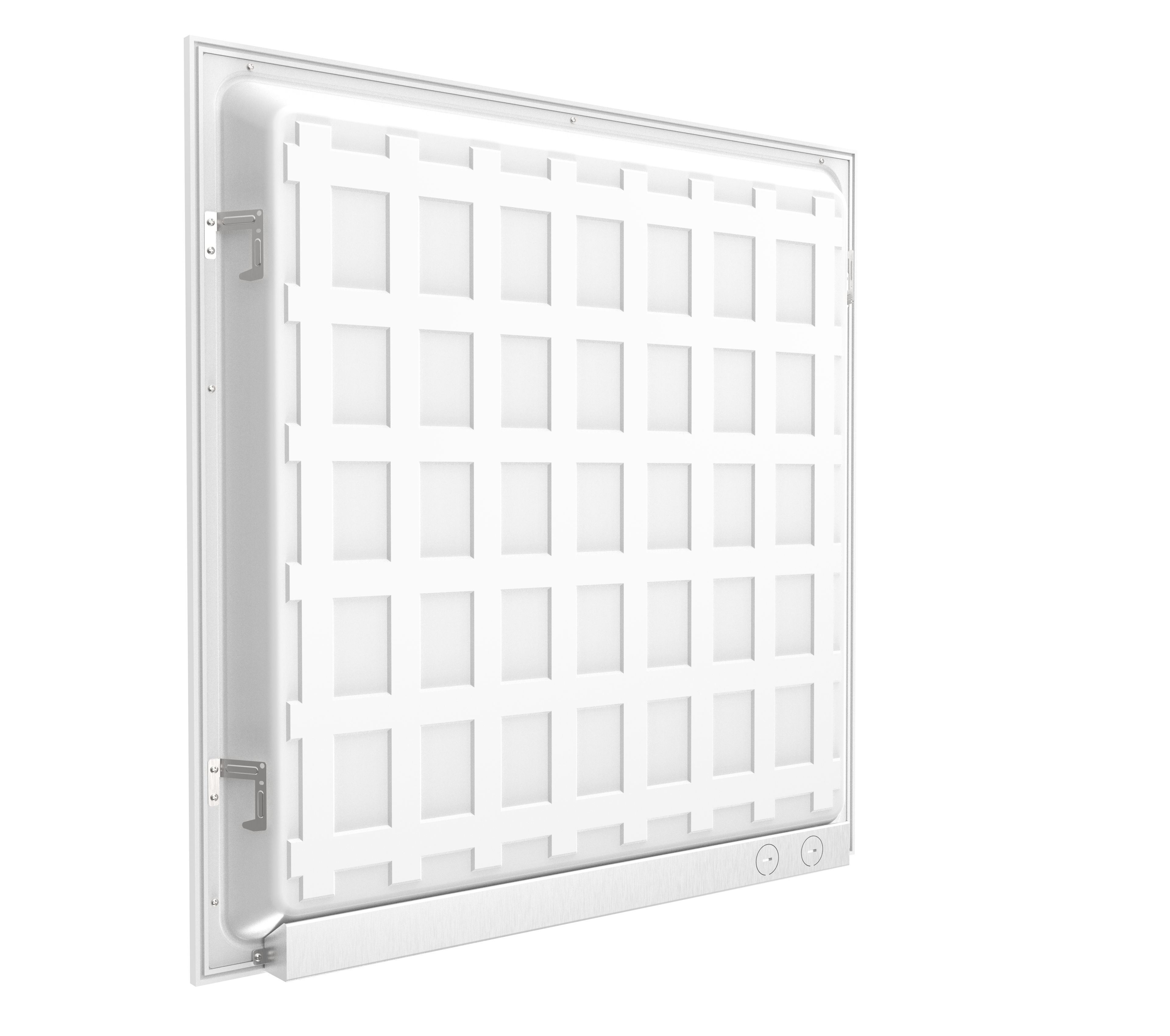 Lot de 2 Panneau lumineux 2 x 2 pi 40-30-25 W 120-347 V 35-40-50 K blanc givré intensité variable 0-10 V