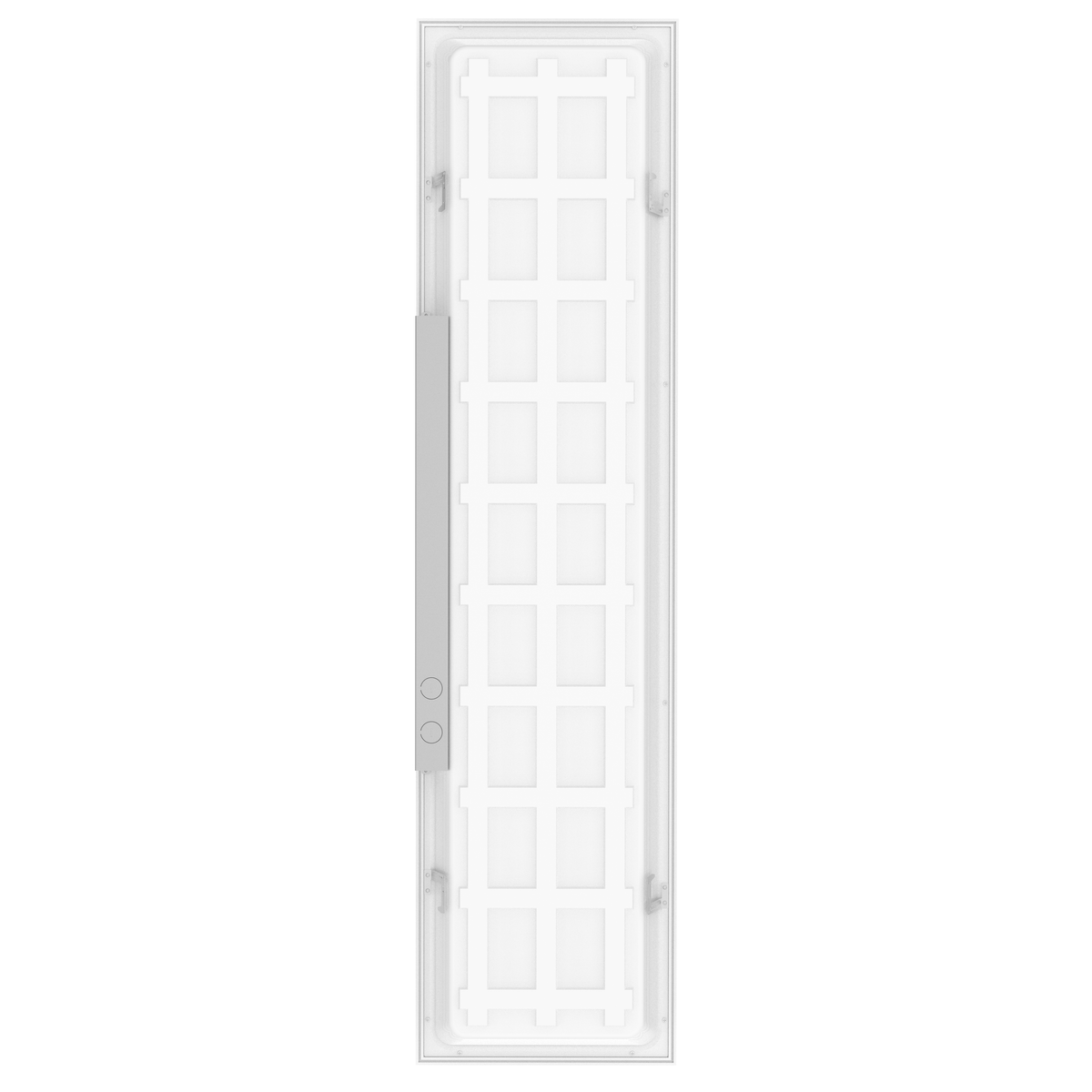 Lot de 2 Panneau lumineux 1 x 4 pi 40-30-25 W 120-347 V 35-40-50 K blanc givré, intensité variable 0-10 V