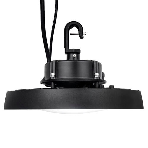 UFO highbay dome V3 100W 100-277V 50K black frost 120 deg. dim 0-10V
