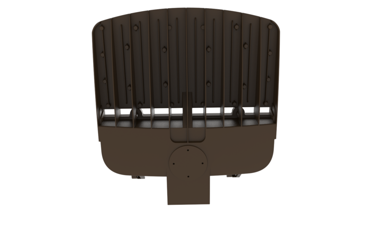 (Vente Finale) Area light V3 150-100-70W 277-480V 30-40-50K bronze clear type3M motion base twist lock photo