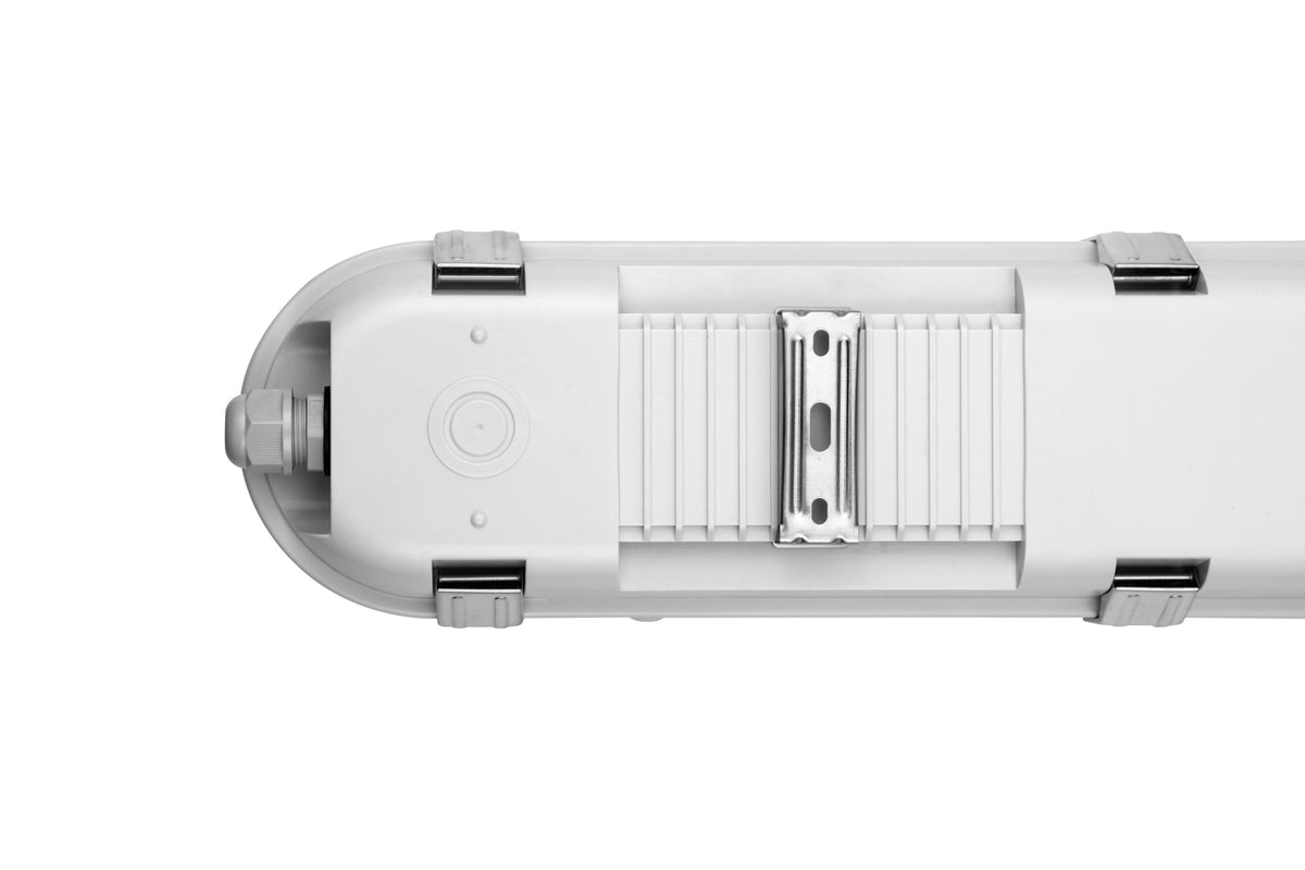 Étanche à la vapeur, 4 pi, 45 W, 100-277 V, 50 K, blanc givré, intensité variable 0-10 V